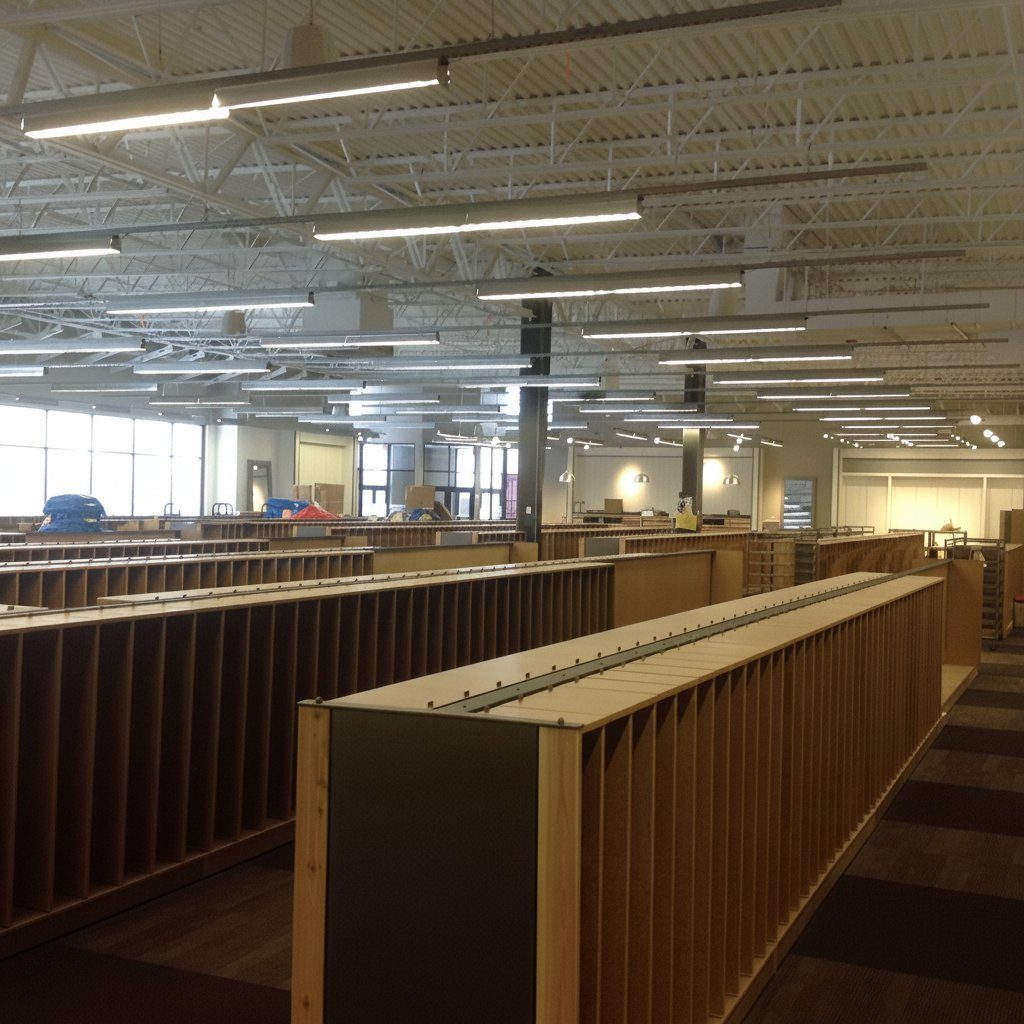 DSW tenant fit-out, Collegeville, PA
